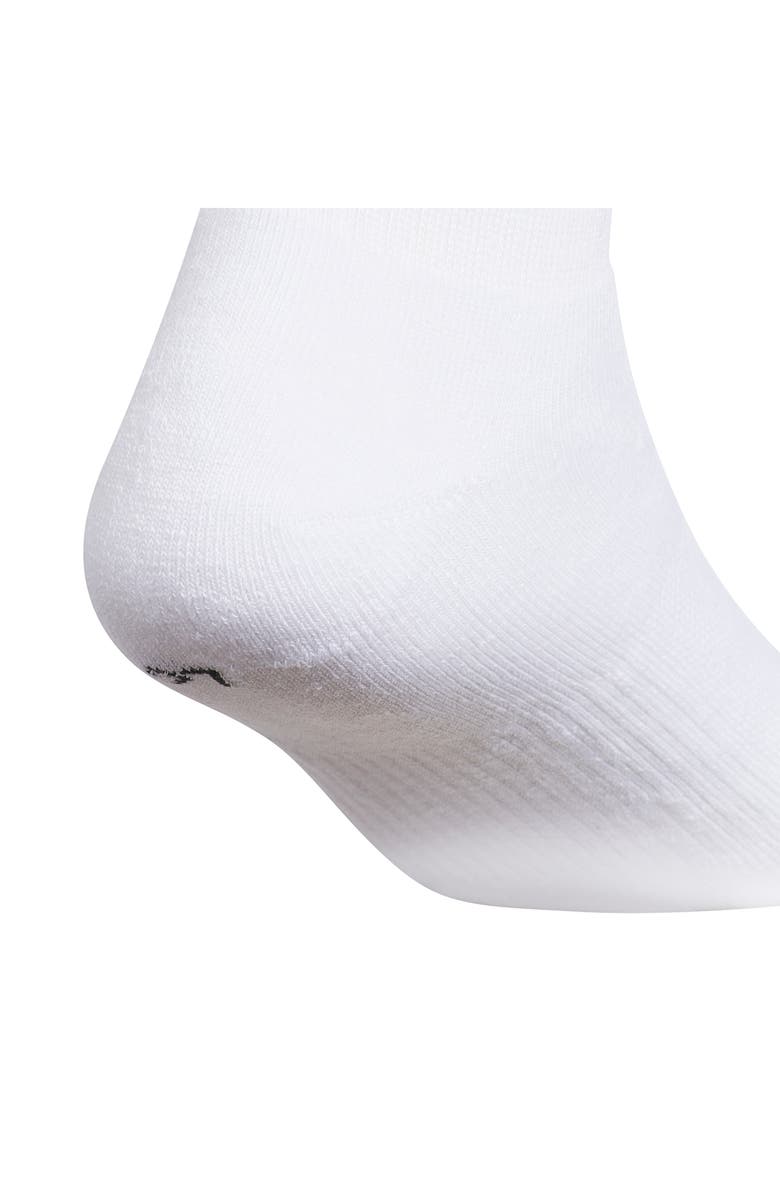 adidas 6-Pack Trefoil Performance Crew Socks, Alternate, color, White