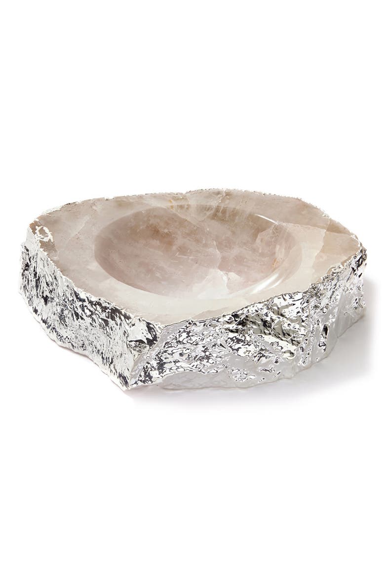 Casca Quartz Bowl, Main, color, CRYSTAL SILVER
