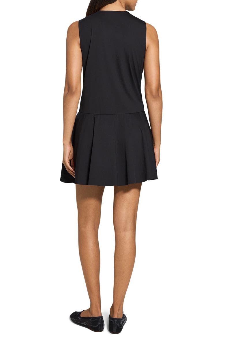 Theory Sleeveless Drop Waist Minidress, Alternate, color, 
