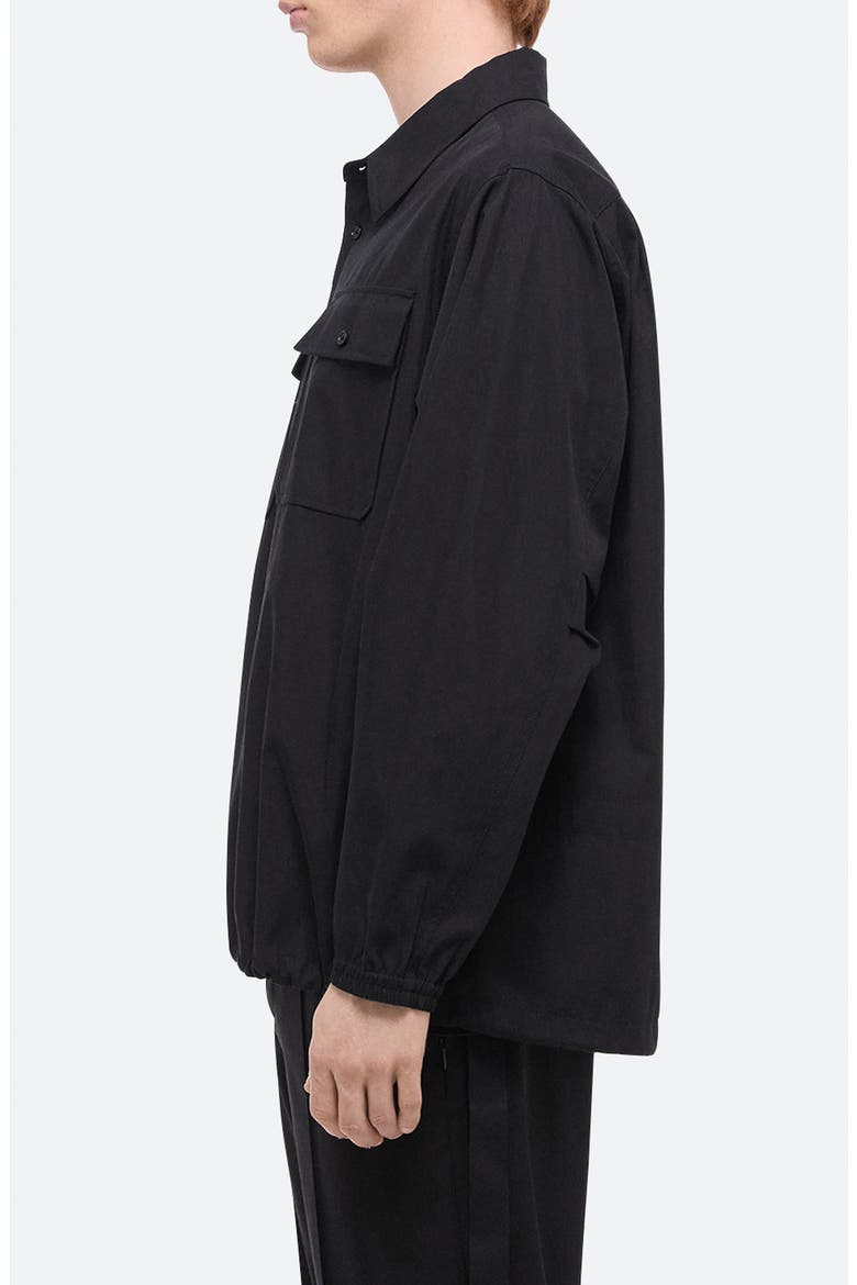 Uniform Button-Up Shirt, Alternate, color, BLACK
