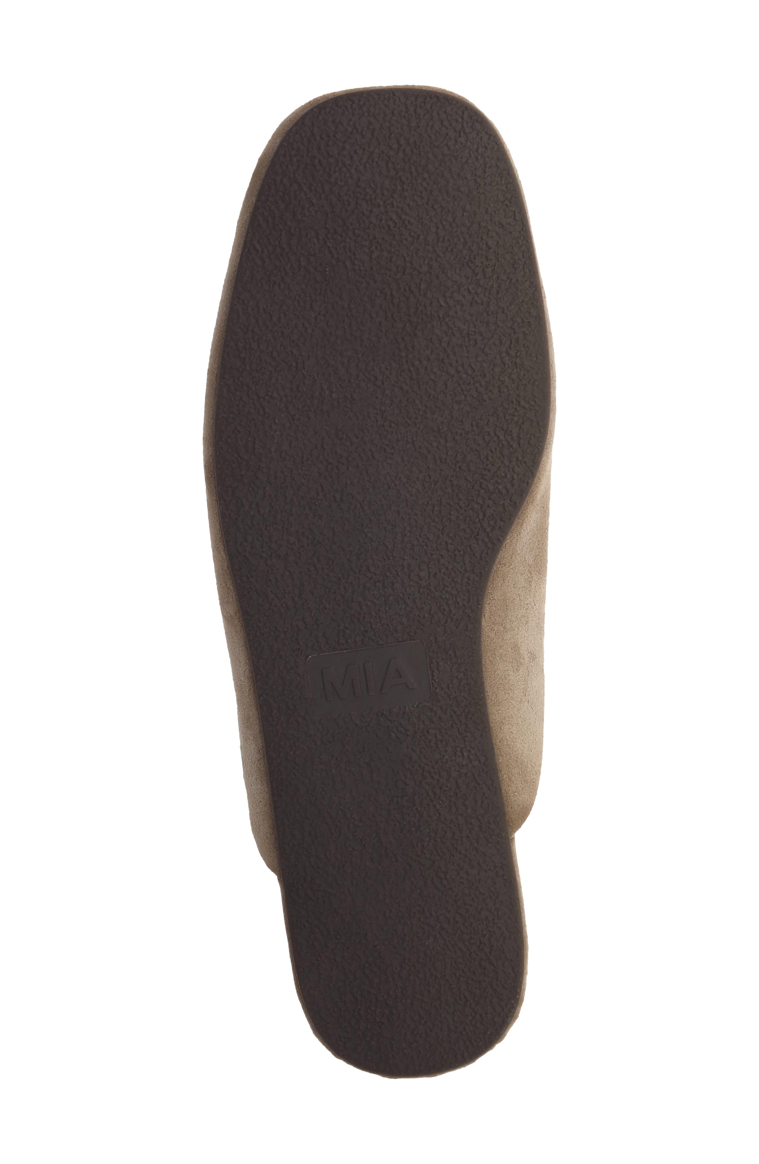 Ziva Square Toe Mule, Alternate, color, STONE