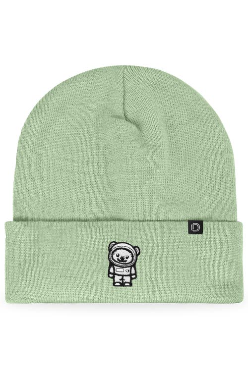 Dalix Ice Bear Beanie In Light Green