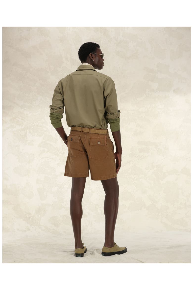 Kenny Twill Cotton Overshirt, Alternate, color, SAGE