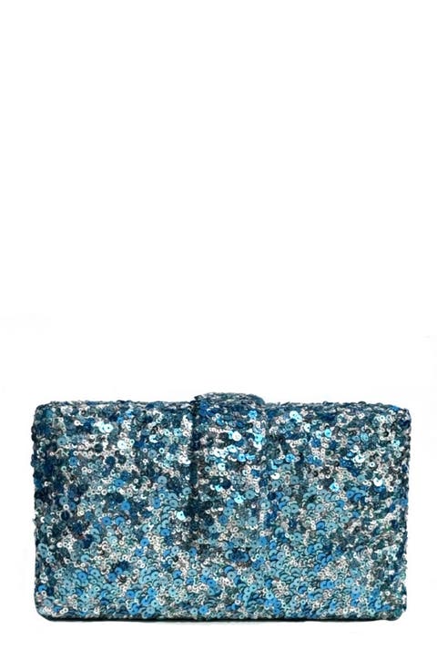 Holiday Sequin Clutches