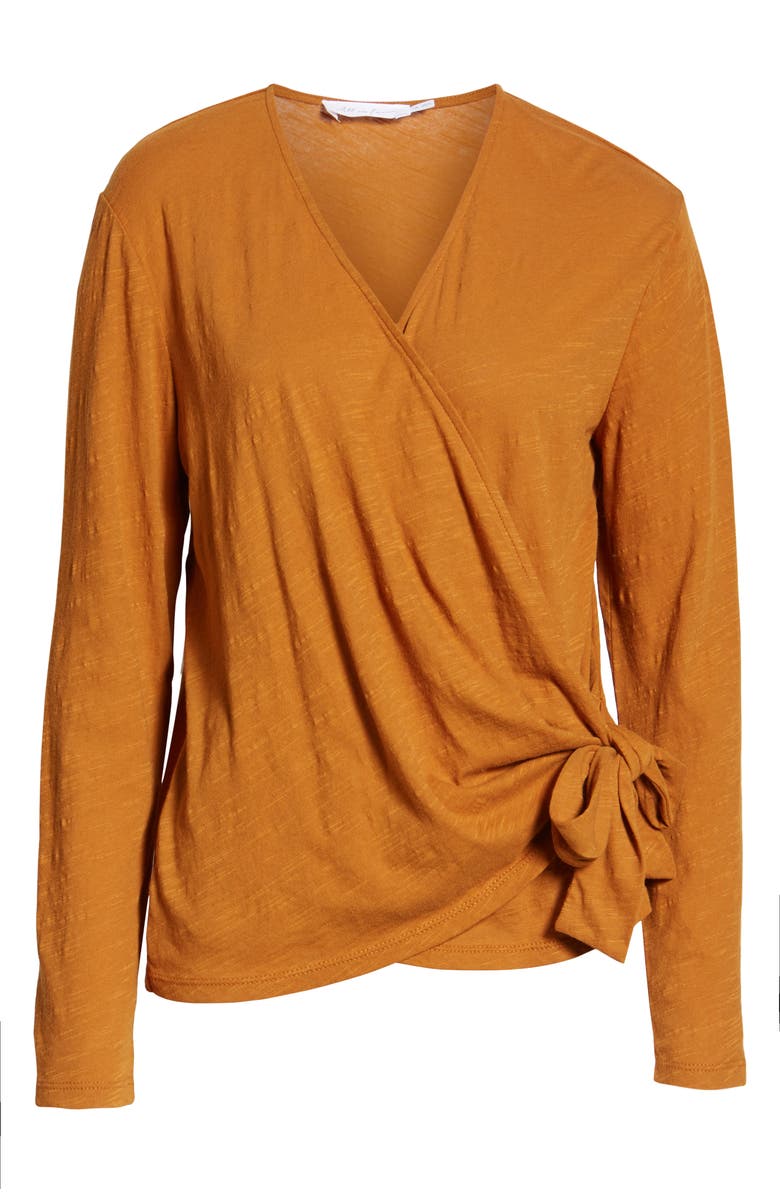 All in Favor Wrap Top, Alternate, color, 