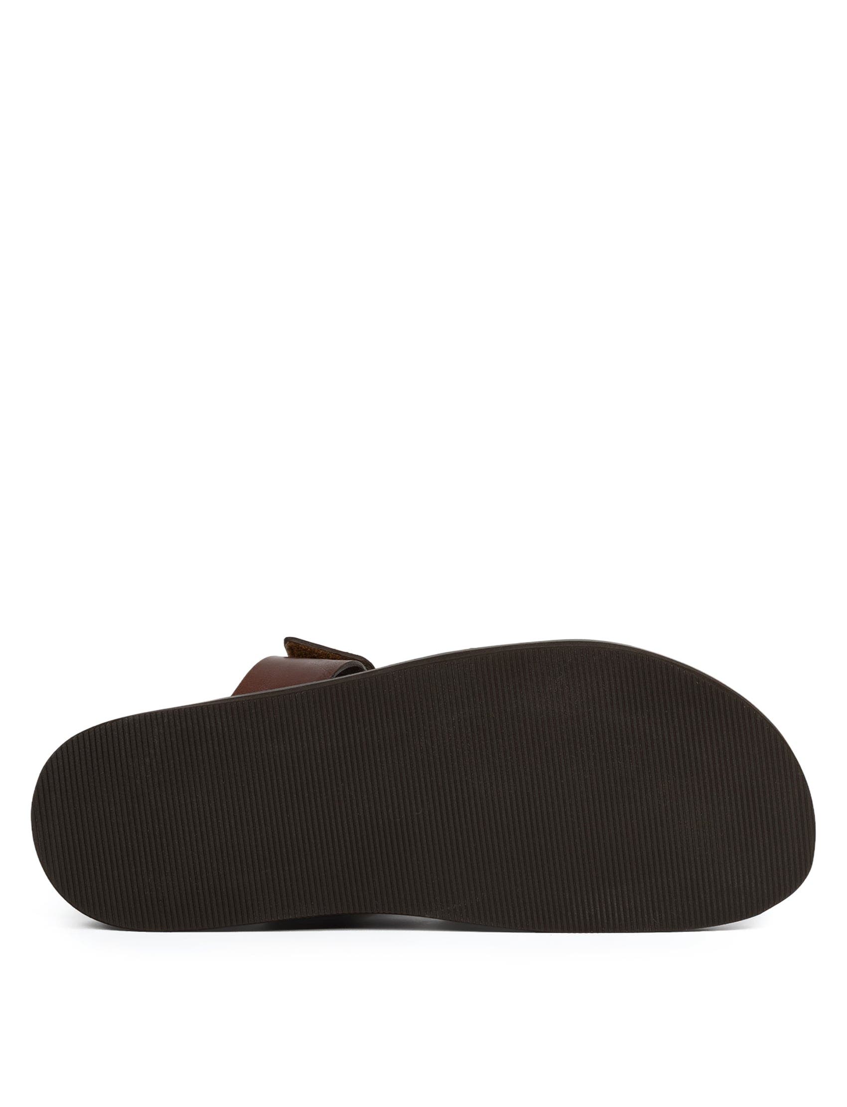 Barry Flat Sandals, Alternate, color, Irish Coffee