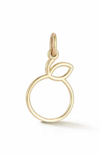Ember Fine Jewelry 14K Gold Orange Charm