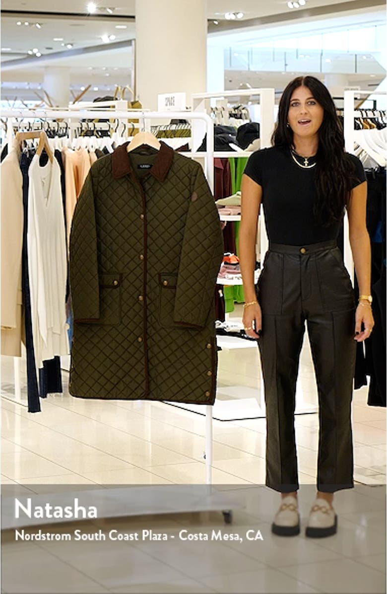 Quilted Snap Front Coat, sales video thumbnail