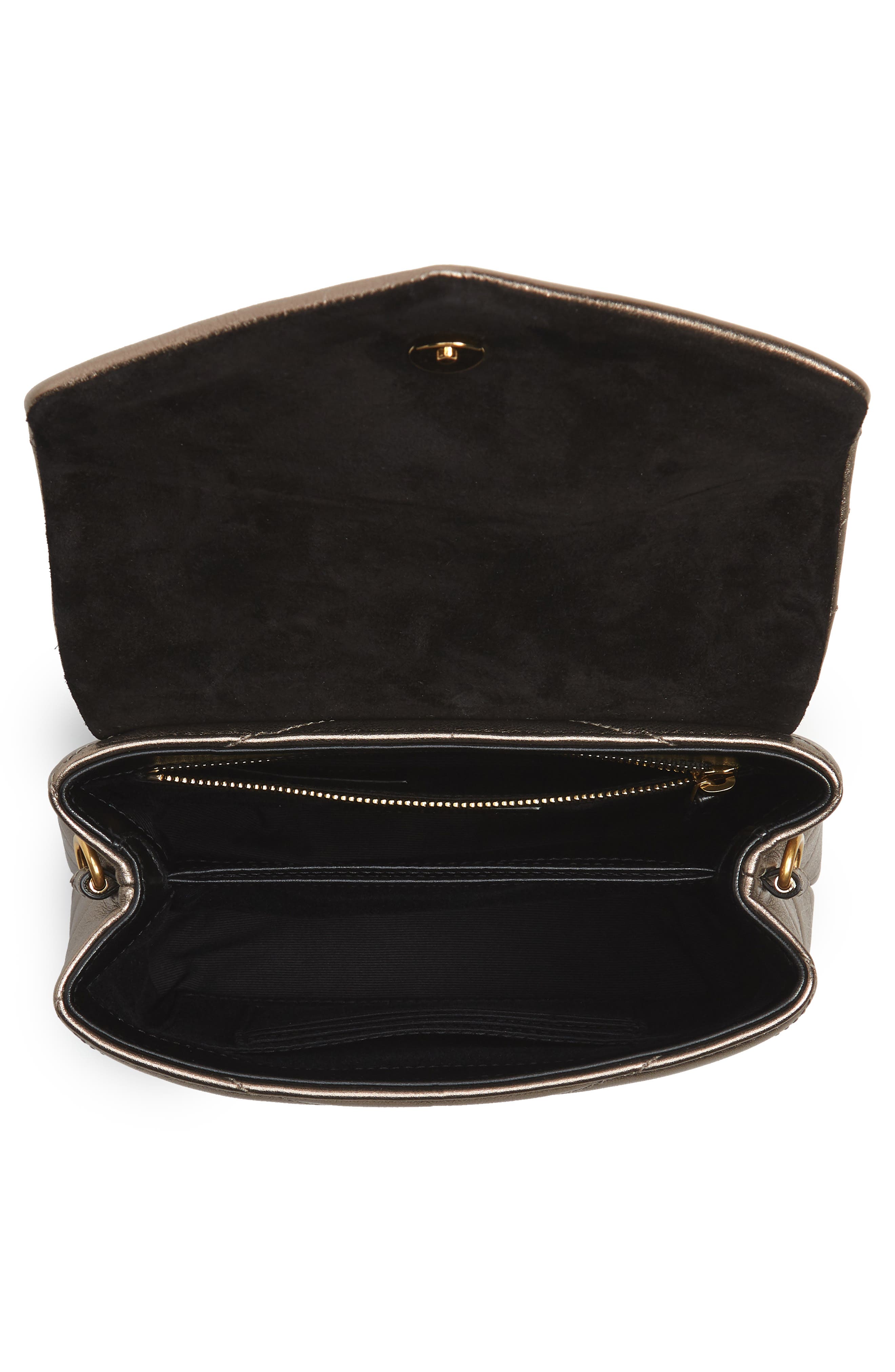 Saint Laurent Toy Loulou Matelassé Leather Crossbody Bag, Alternate, color, 