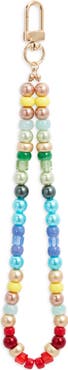 BP. Beaded Phone Wrist Strap Charm