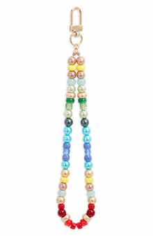 BP. Beaded Phone Wrist Strap Charm