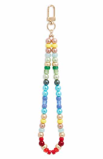 BP. Beaded Phone Wrist Strap Charm