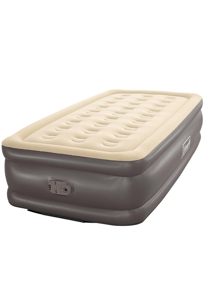 GuestRest 18 Inch Air Mattress, Twin, Main, color, Gray