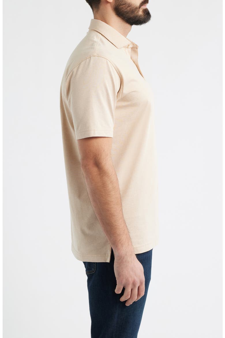 Crown Crafted Albatross Pima Cotton Blend Polo, Alternate, color, SUMMER DUNES