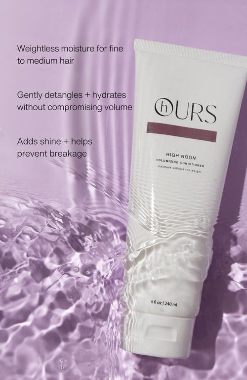 Hours Haircare High Noon Volumizing Conditioner In 8 oz