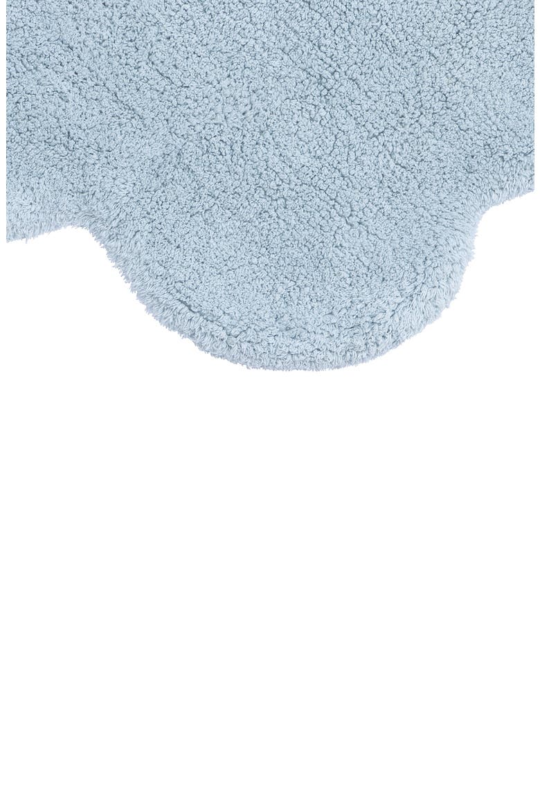 Mini Dream Washable Cotton Blend Rug, Alternate, color, LIGHT BLUE WHITE
