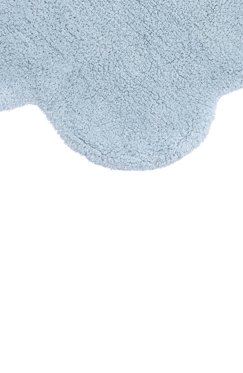 Lorena Canals Mini Dream Washable Cotton Blend Rug, Alternate, color, Light Blue White