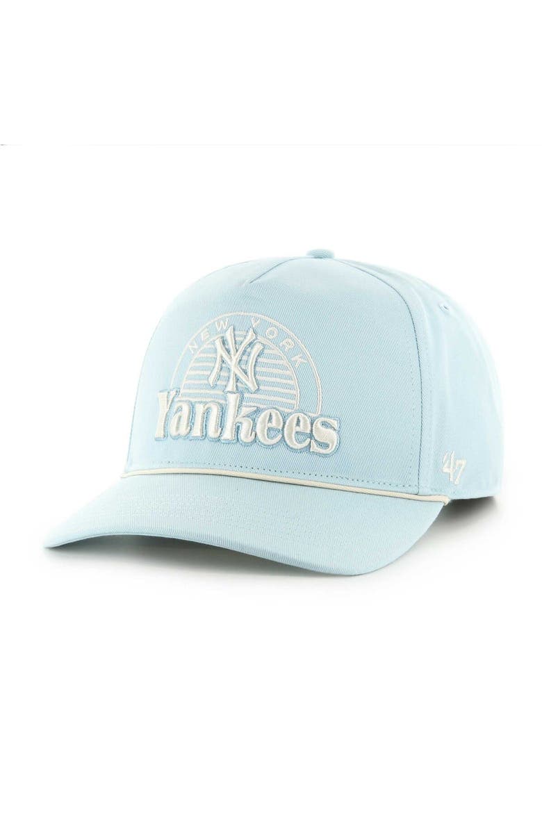 '47 Men's '47 Blue New York Yankees Wander Hitch Adjustable Hat, Main, color, Blue
