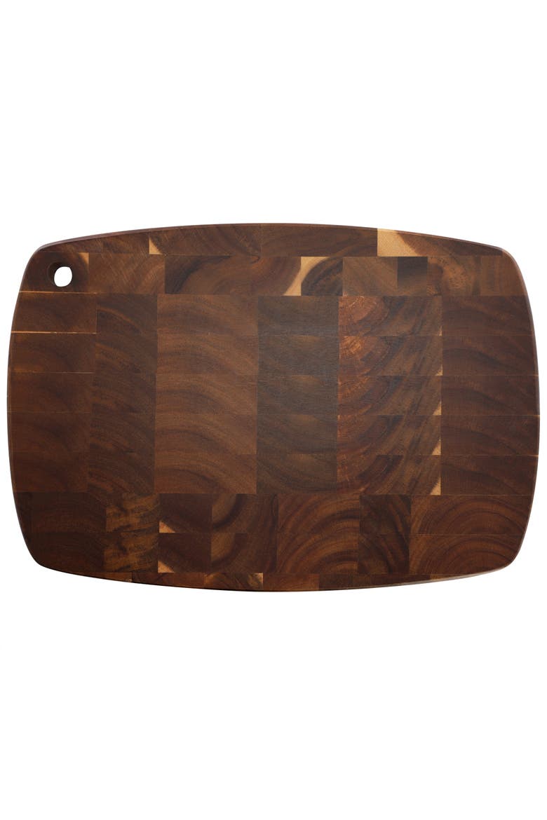15.5 x 10.5 Inch Acacia Wood Cutting Board, Alternate, color, Brown