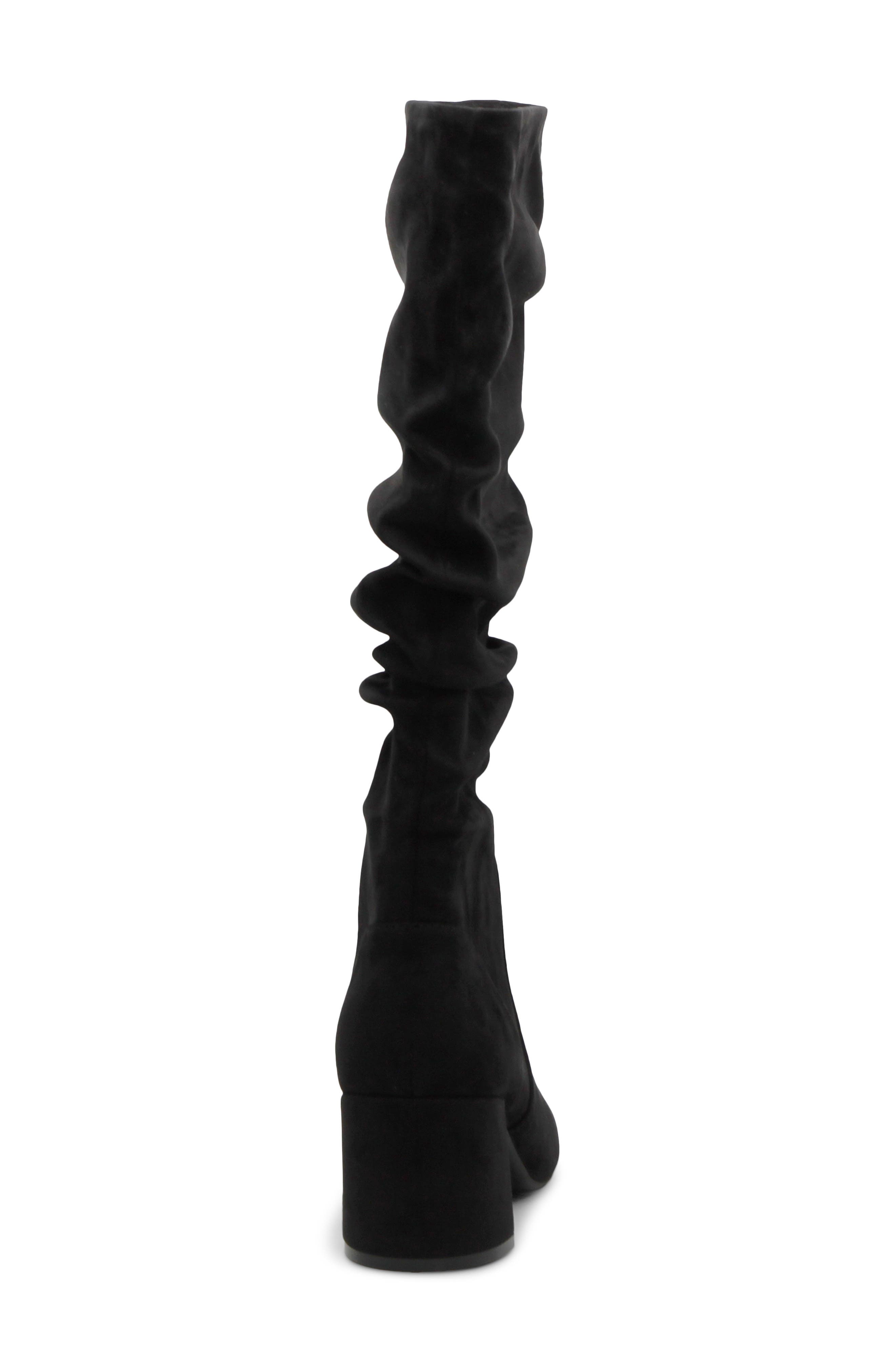 Annalee Faux Leather Boot, Alternate, color, BLACK SU
