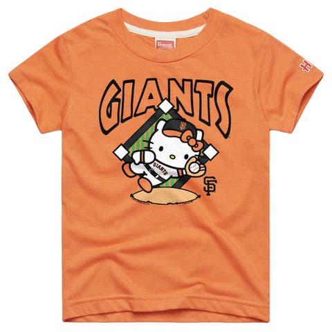 Toddler Homage  Orange San Francisco Giants Hello Kitty x MLB Tri-Blend T-Shirt