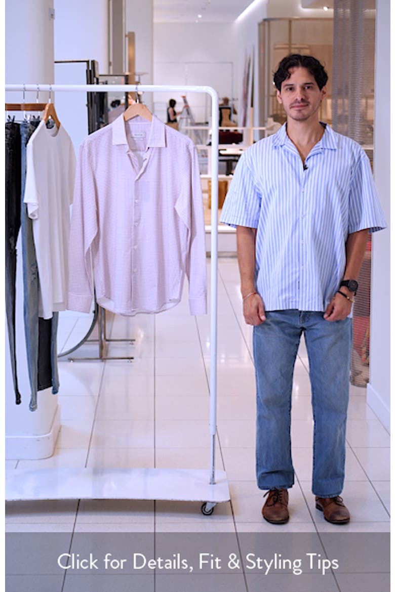 James OoohCotton® Gingham Button-Up Shirt video
