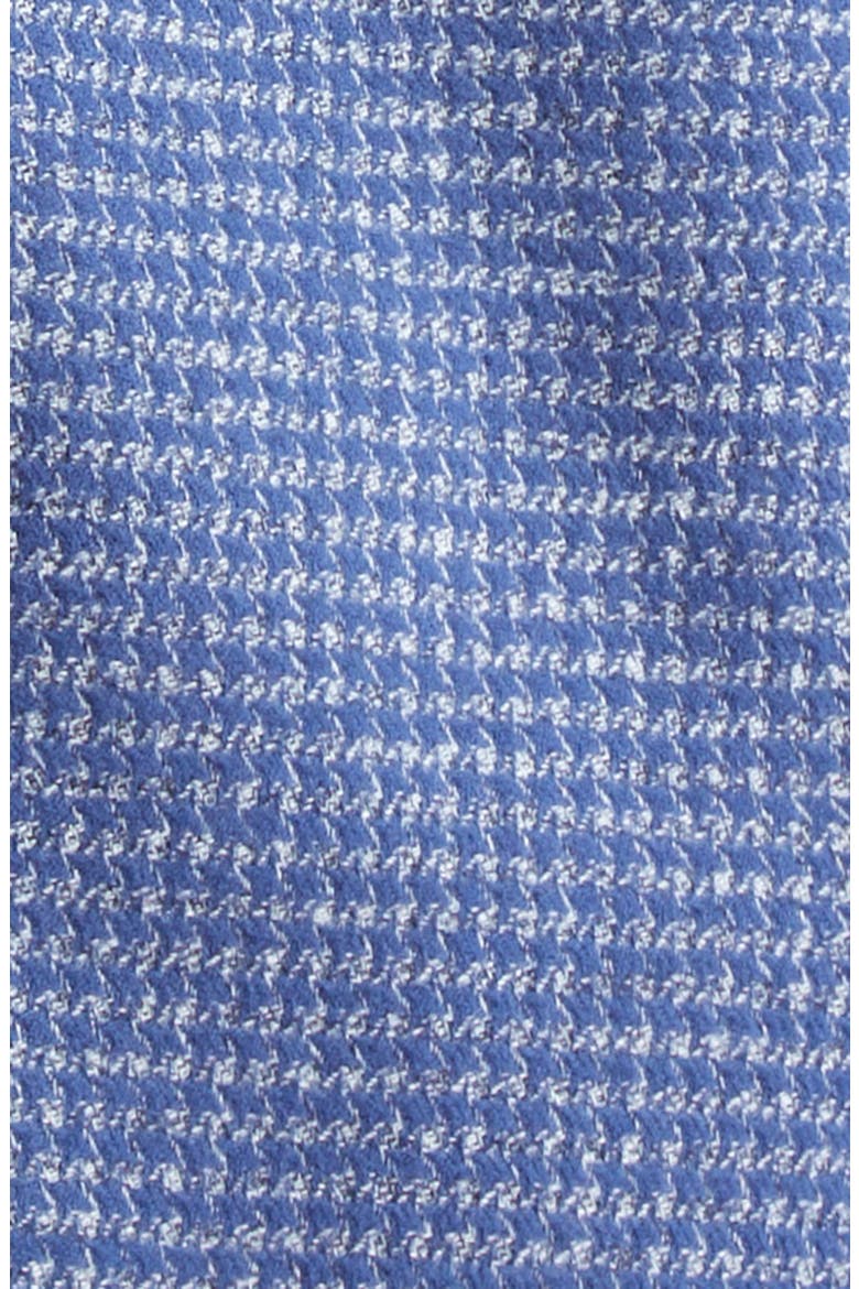 Cotton Mouliné Button-Up Shirt, Alternate, color, BLUE