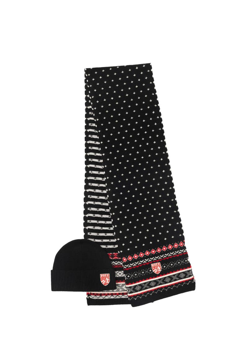 Holiday Jacquard  Giftset- Boxed, Main, color, Black Multi