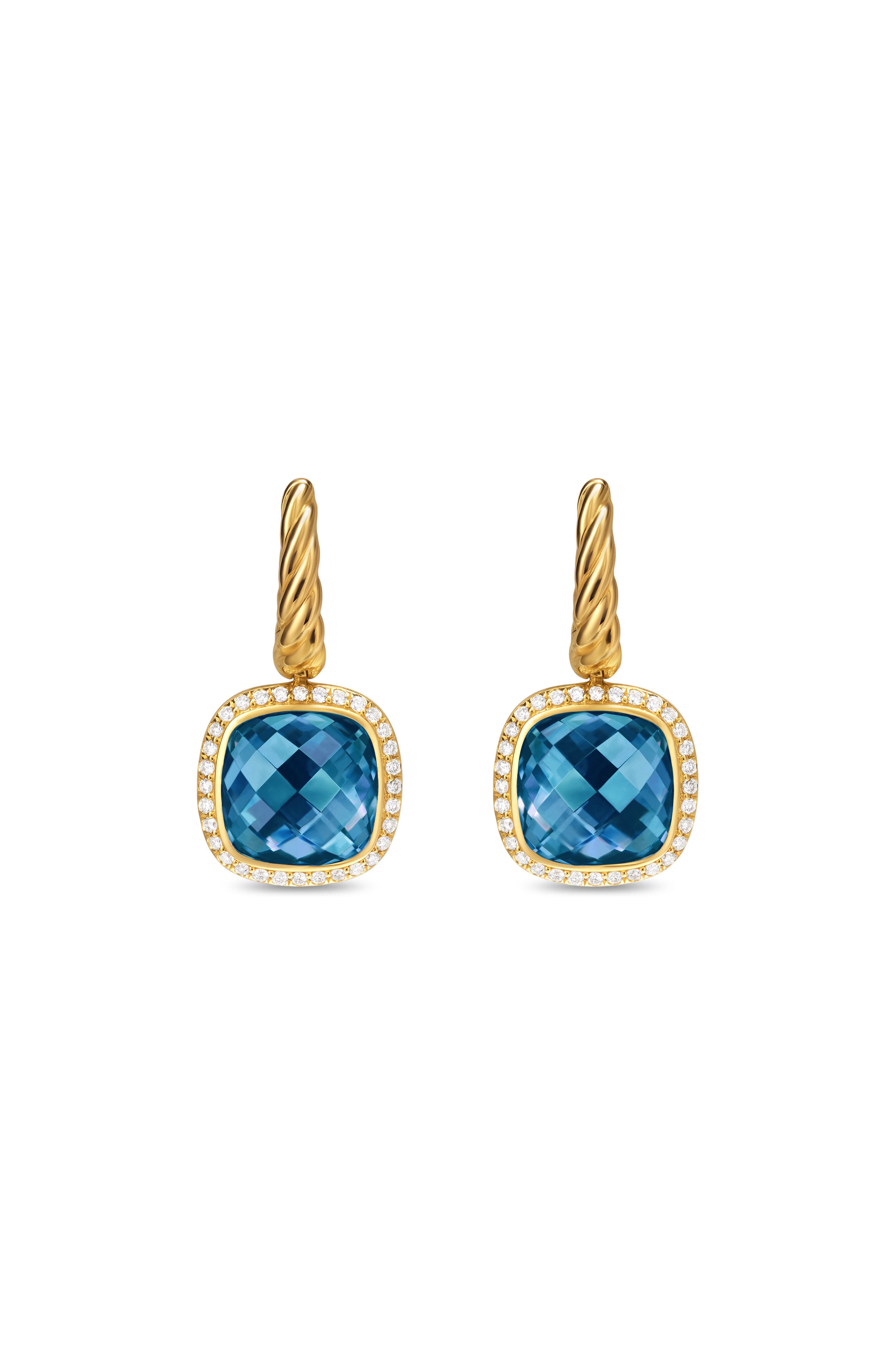 selected 18K GOLD/ BLUE TOPAZ