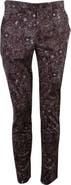 Lords of Harlech Jack Flat Front Chino Pant In Augustus Floral