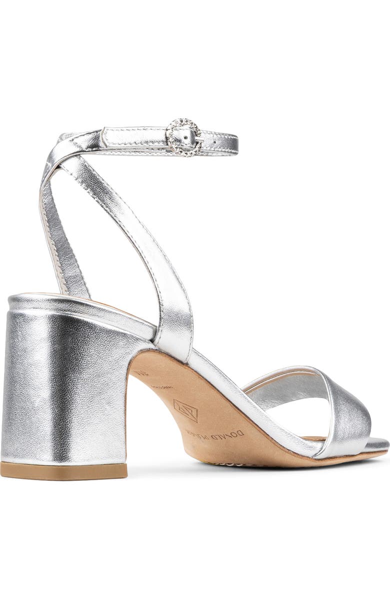 Donald Pliner Ankle Strap Sandal, Alternate, color, Silver