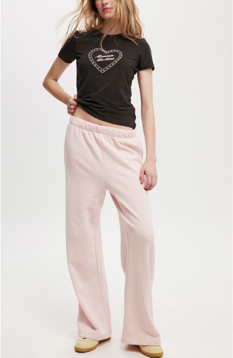 Cotton On Women's Fitted Graphic Longline Tee, Alternate, color, 