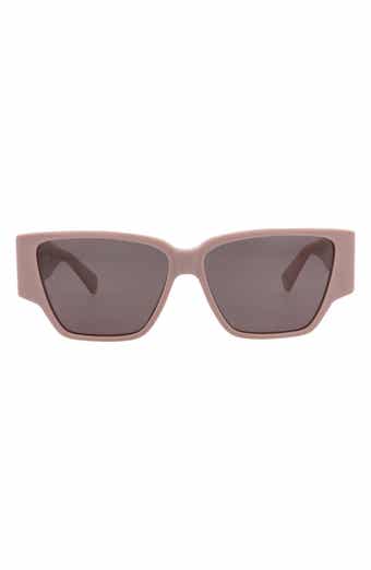 Bottega Veneta 57mm Square Sunglasses