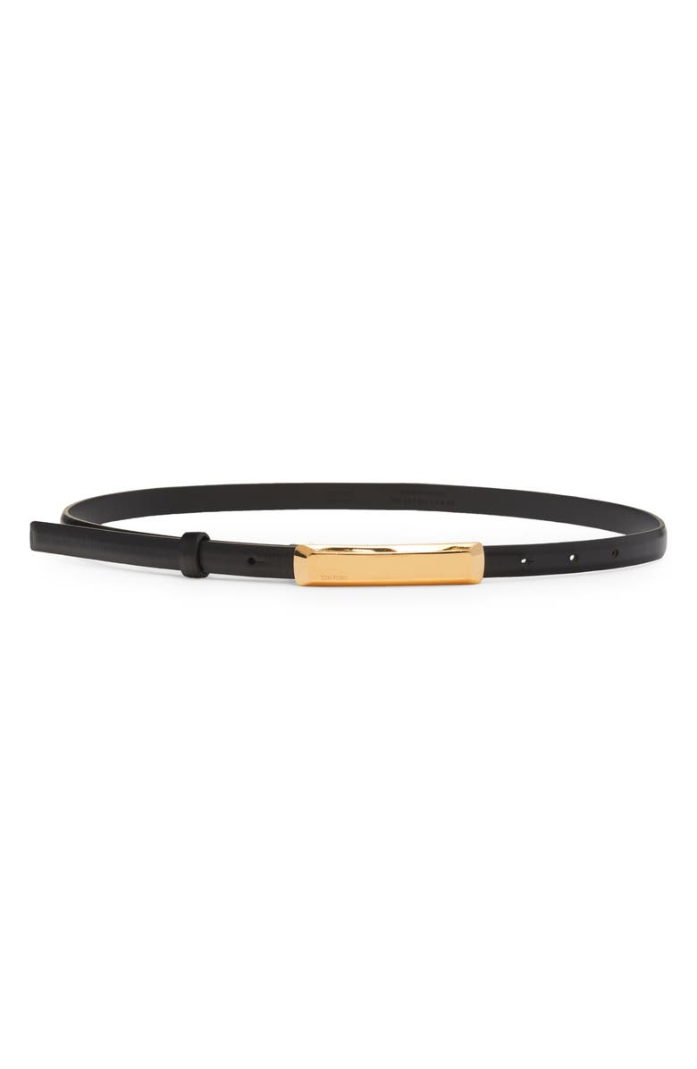 TOM FORD Bar Leather Belt, Main, color, 