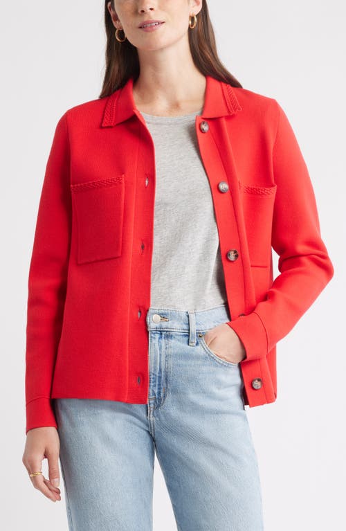 Caslonr Caslon(r) Sweater Shirt Jacket