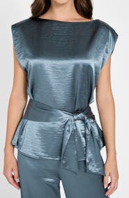 GUESS Mara Satin Top