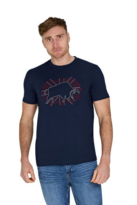 Outburst Union Jack Bull T-Shirt