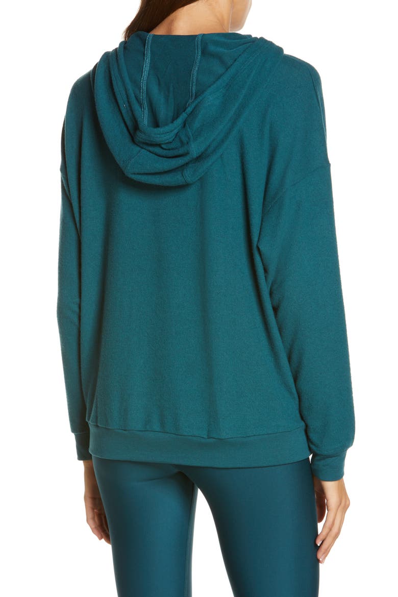 Cozy Hoodie, Alternate, color, GALACTIC TEAL