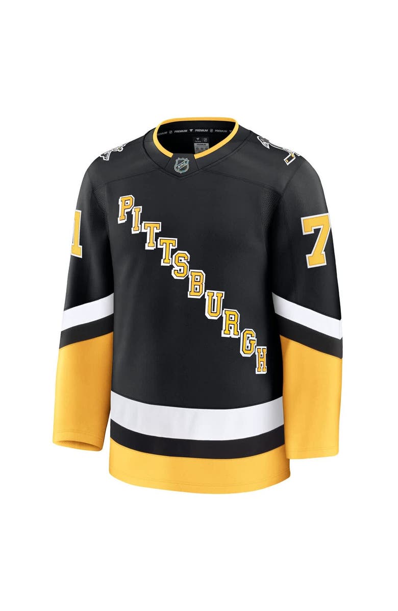 FANATICS Men's Fanatics Evgeni Malkin Black Pittsburgh Penguins Alternate Premium Jersey, Alternate, color, 