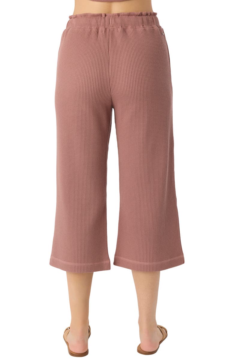 O'Neill Tour Waffle Knit Crop Pants, Alternate, color, 