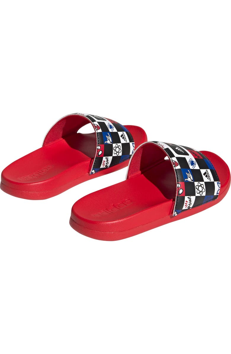 adidas Kids' x Disney Spider-Man Slide Sandal, Alternate, color,