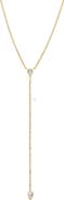 Adornia Cubic Zirconia Y-Necklace