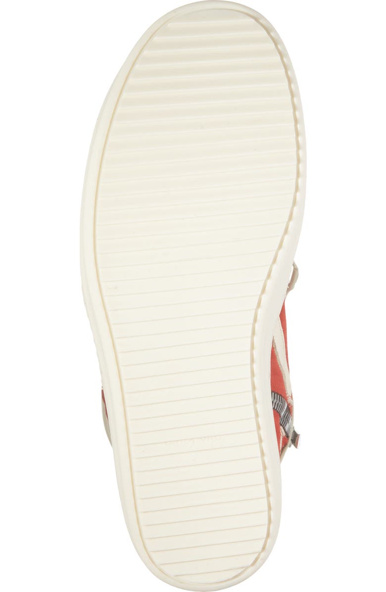 Rick Owens Geobasket High Top Sneaker, Alternate, color, Carnelian/ Milk/ Milk