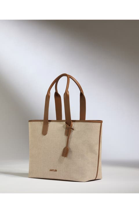 Heritage Tote Bag in Natural