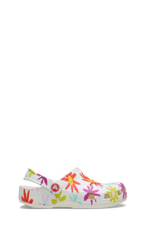 Crocs Kids' Daisy Classic Clog In Gray