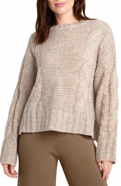 Splendid x Cella Jane Cable Sweater