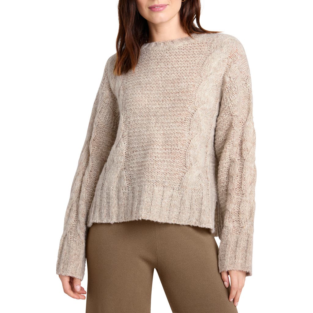 Splendid X Cella Jane Cable Sweater