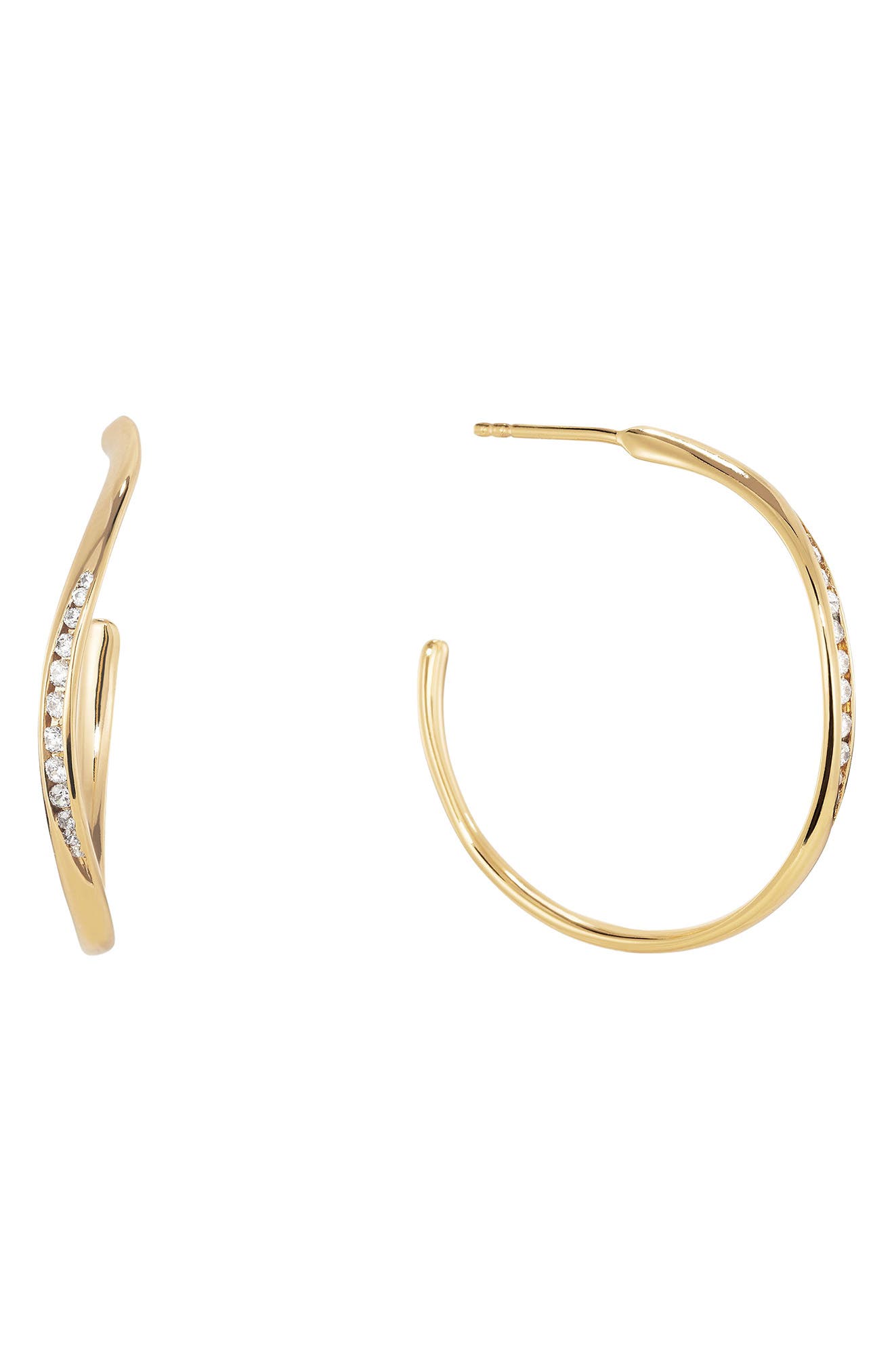 selected WHITE CZ/ GOLD