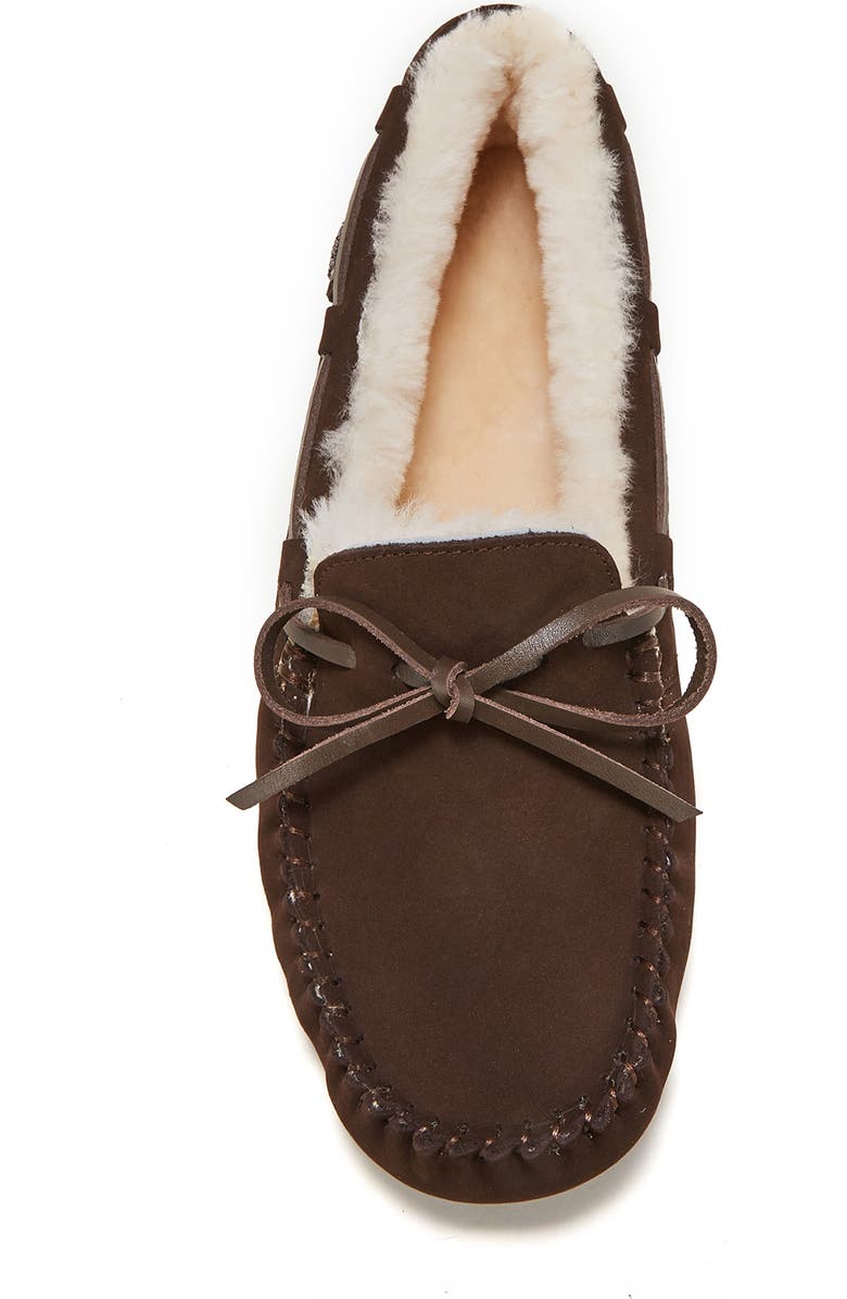 Australia Luxe Collective Prost Genuine Shearling Slipper, Alternate, color, Beva