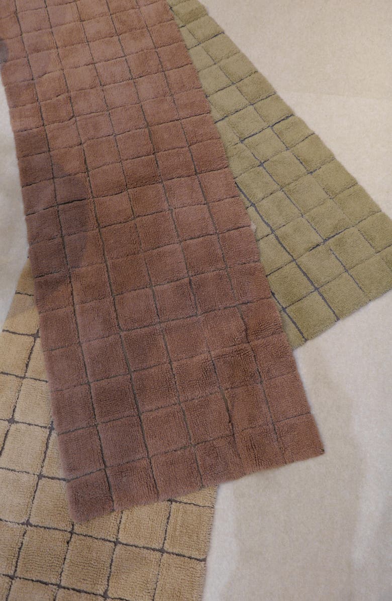 Lorena Canals WoolableMosaic Washable Wool Rug Runner, Alternate, color, Amber